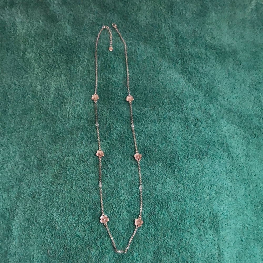 Brighton Silver Necklace with Delicate Beads